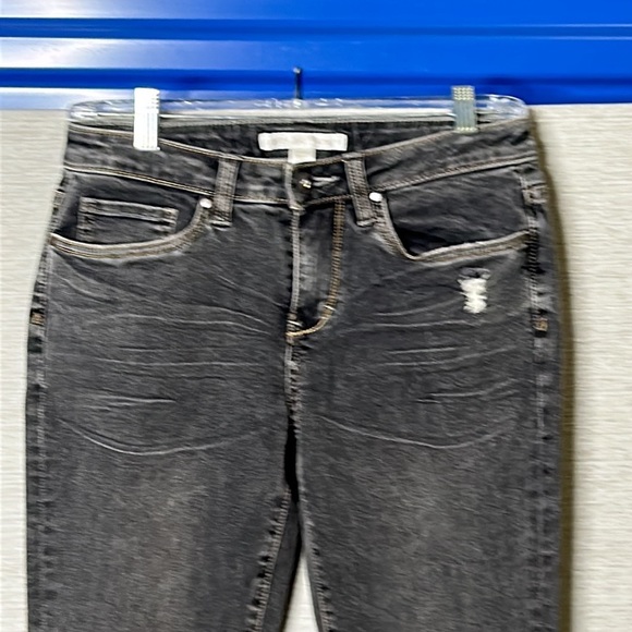 Boston Proper So Sexy Skinny Boyfriend Black Wash Jeans Size 4 NWT - Picture 5 of 11